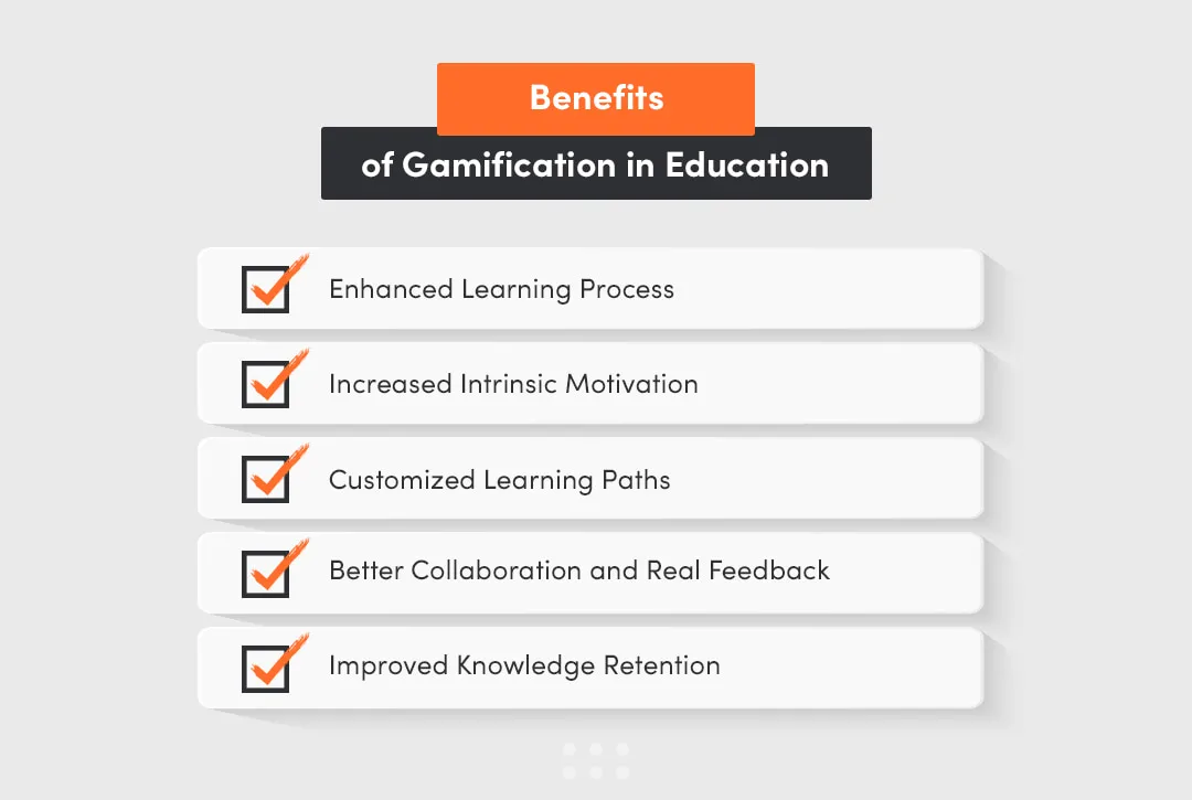 benefits of gamification in education