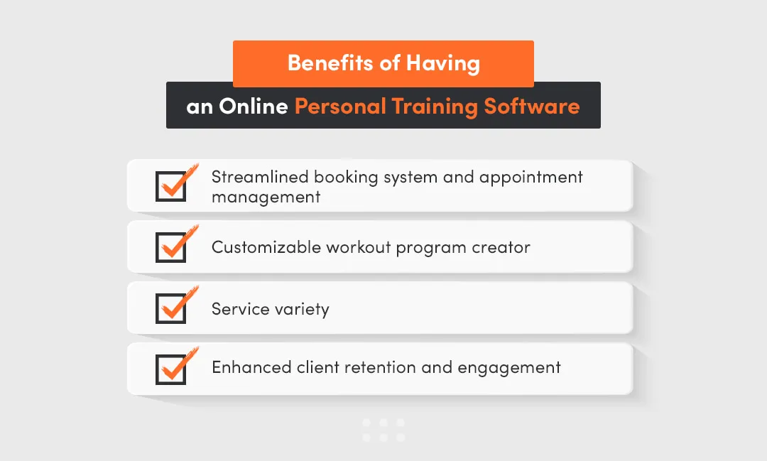 benefits of best personal trainer software