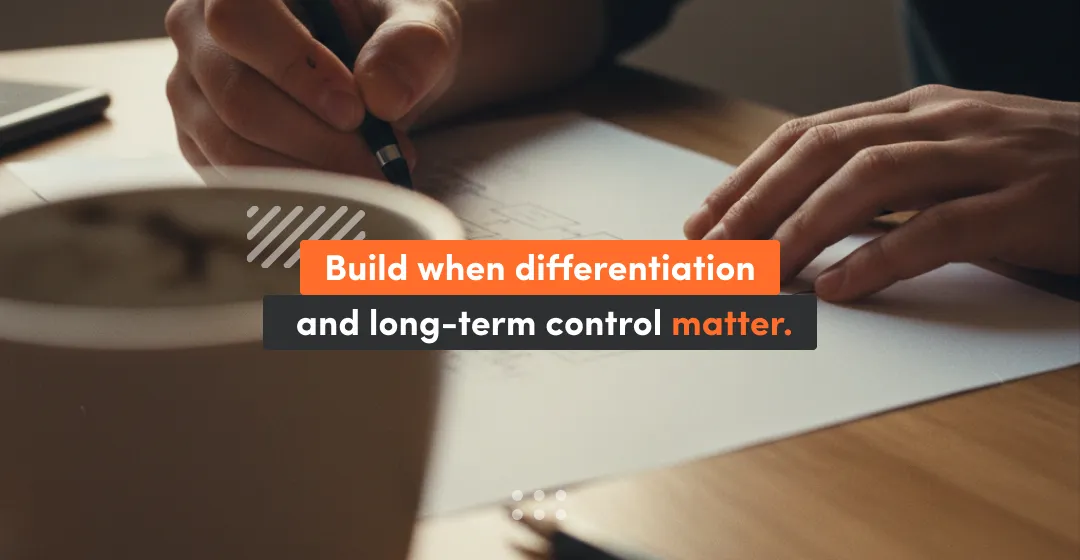 hands with inscription build when differentation control matter