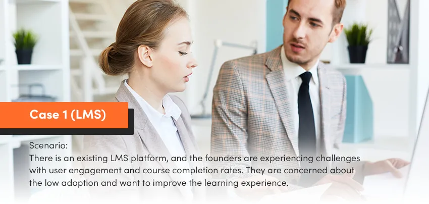 certified business analysis case 1 about LMS