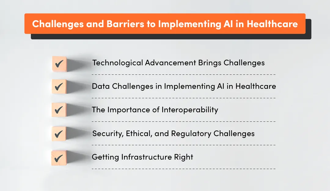 future of ai in healthcare, patient data, and challenges to healthcare professionals