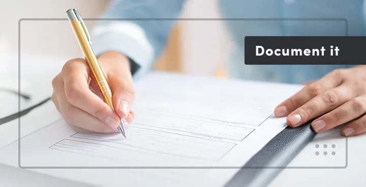 Document IT and project scope - Create to meeting notes