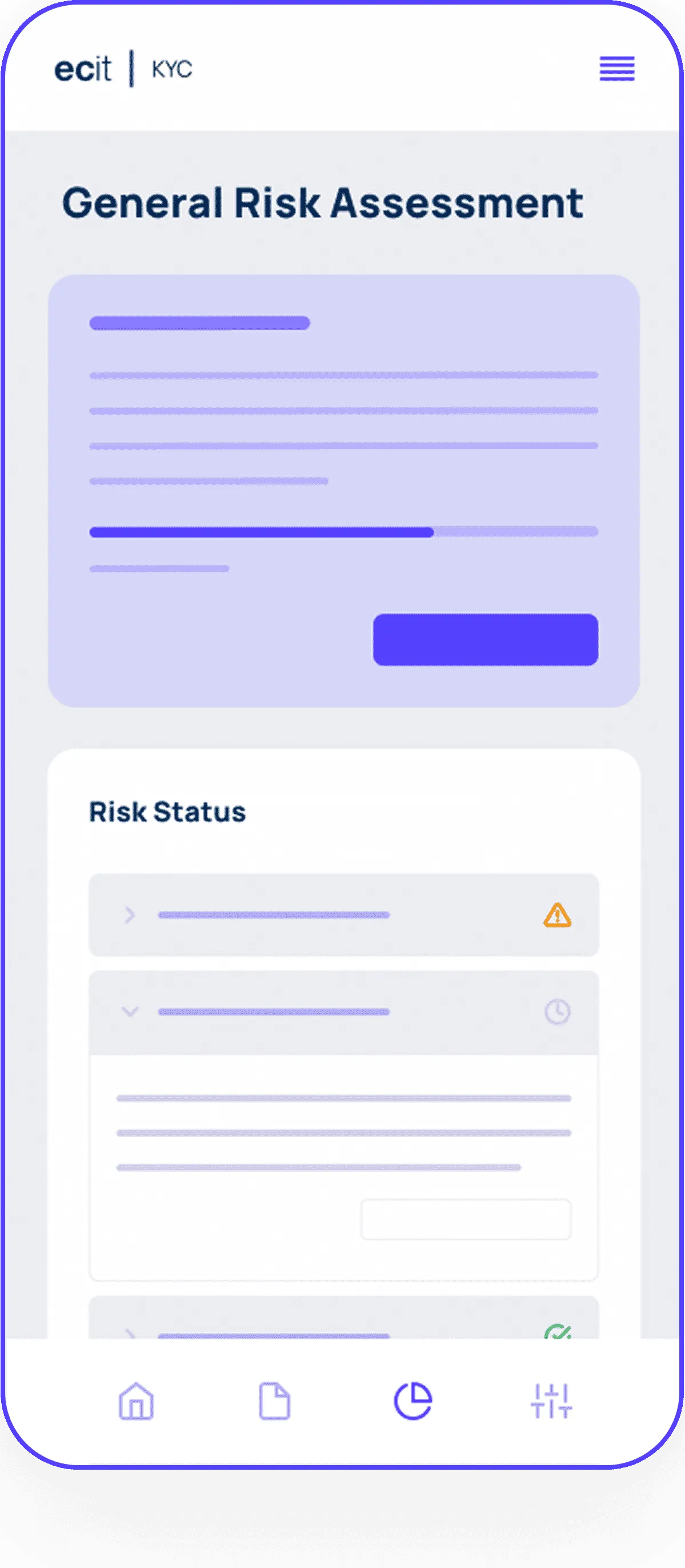 ECIT - compliance management application-mockup-mobile