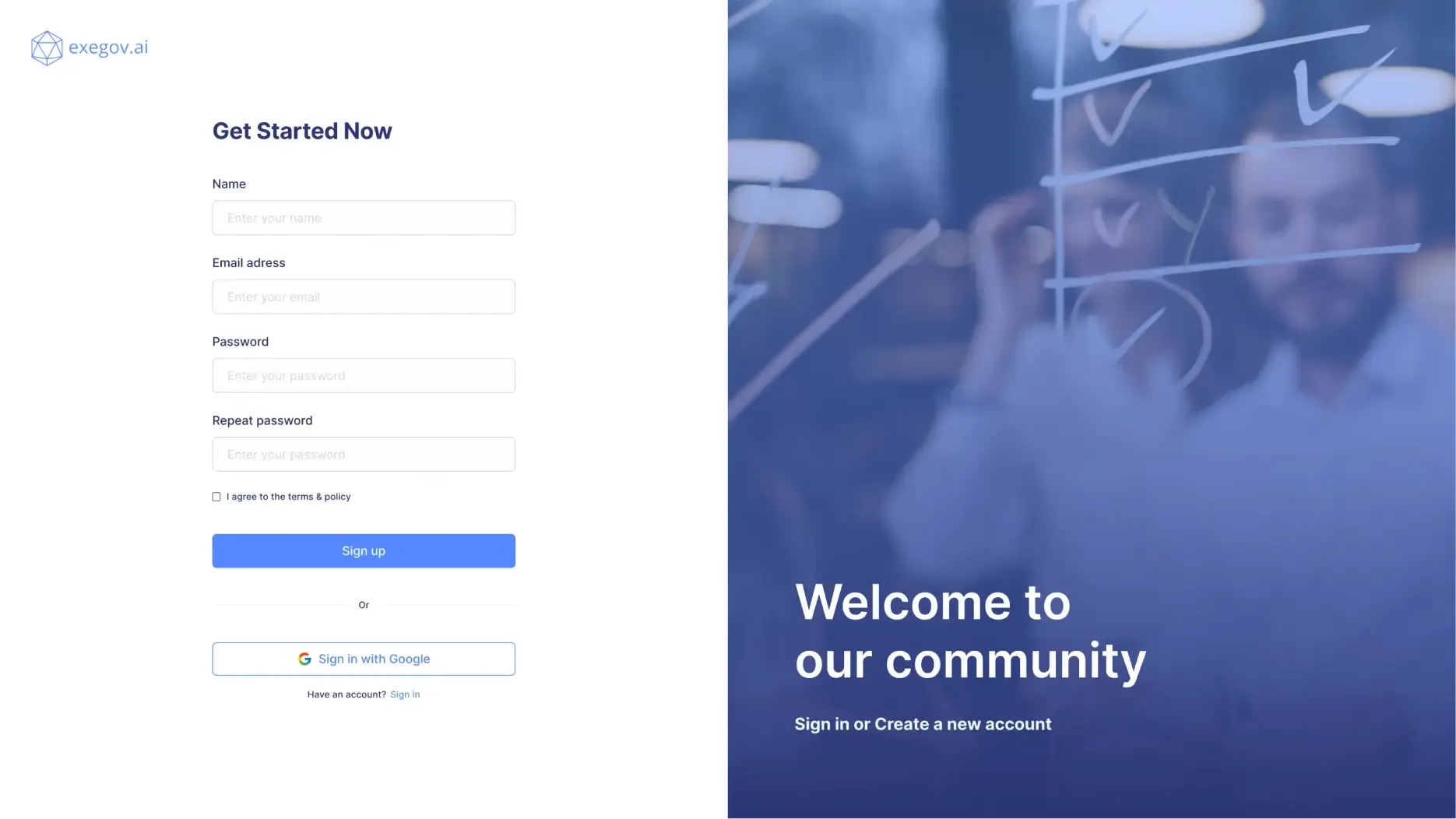 **Exegov platform with AI**-mockup-desktop