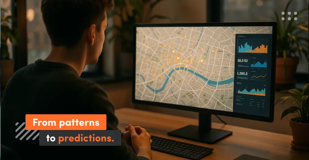 Graphic about patterns and predictions