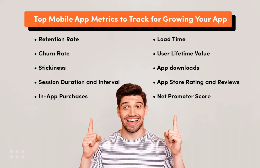 Mobile app metrics to track