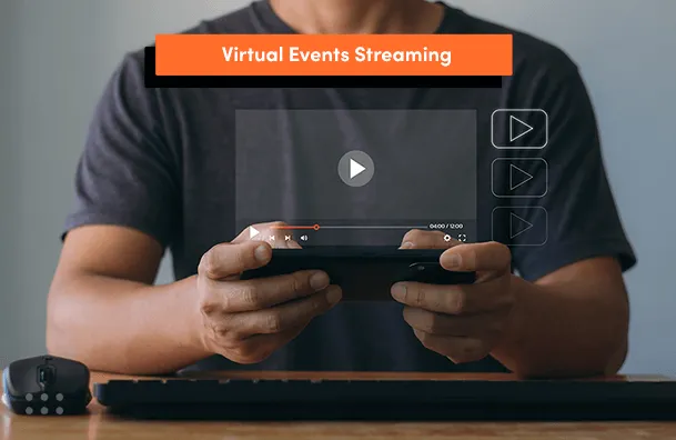 Virtual events streaming