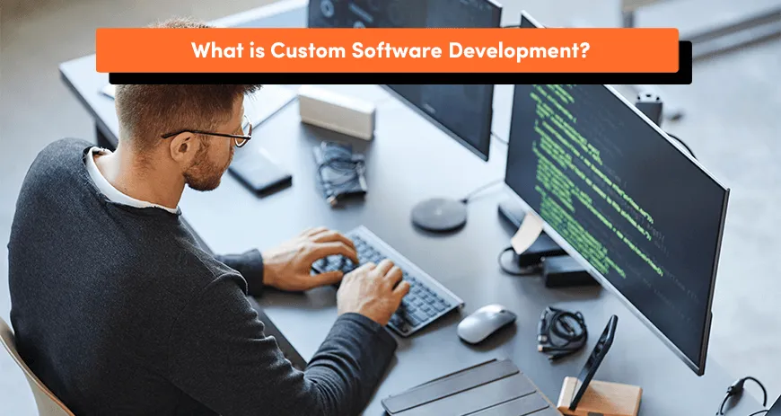What is custom software development