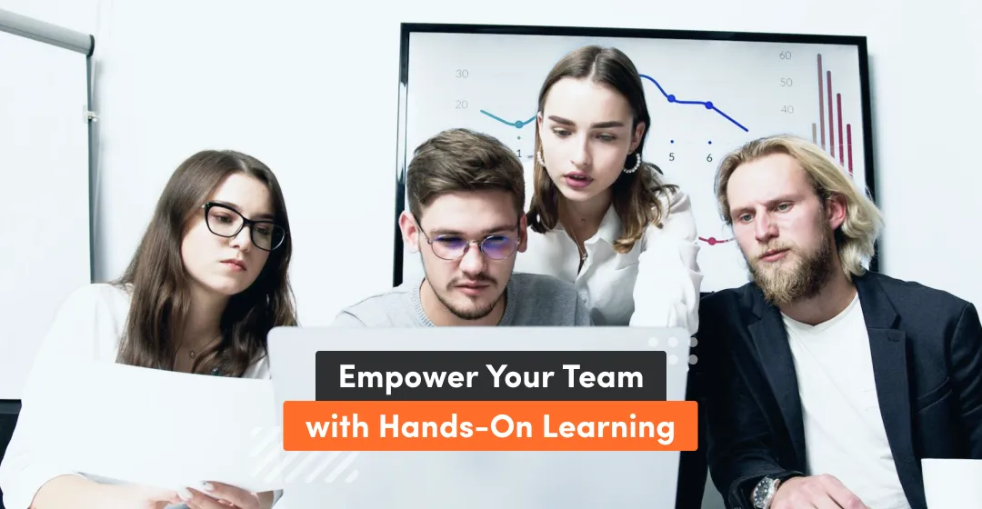 people looking at their work