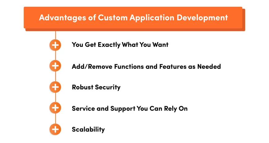 advantages of custom code