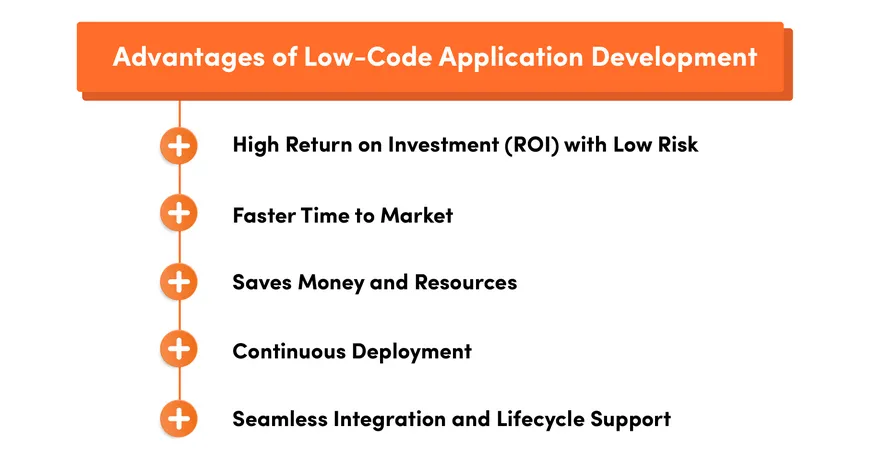 Advantages of low-code