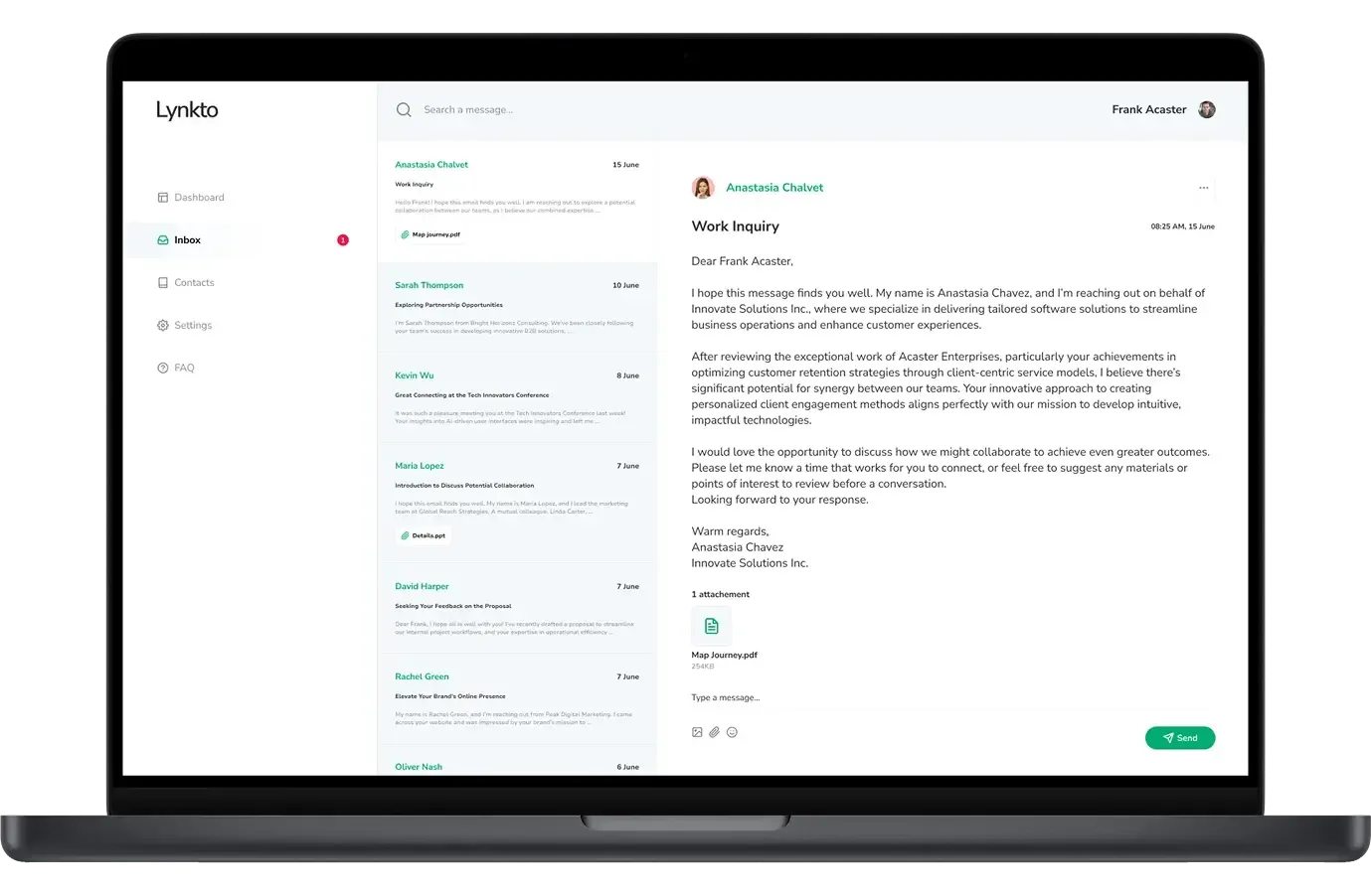 Lynkto - customer relationship management-mockup-desktop