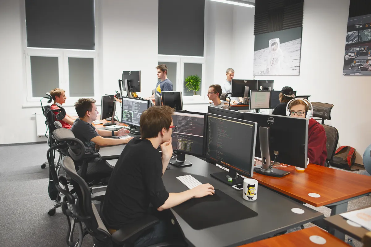 Selleo employees working together