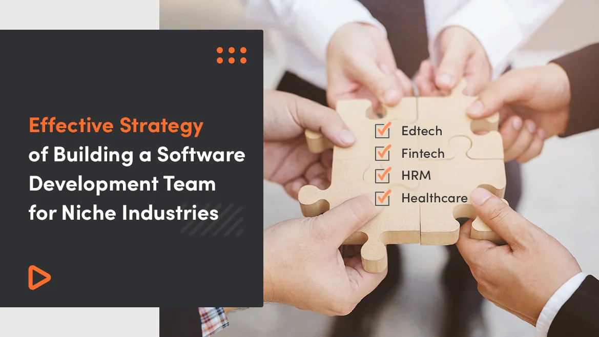 Effective Strategy of Building a Software Development Team for Niche Industries (Edtech, Fintech, HRM, and Healthcare)