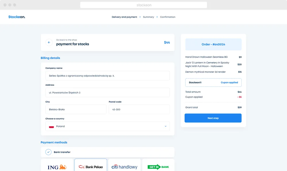 Stockeon API hero image