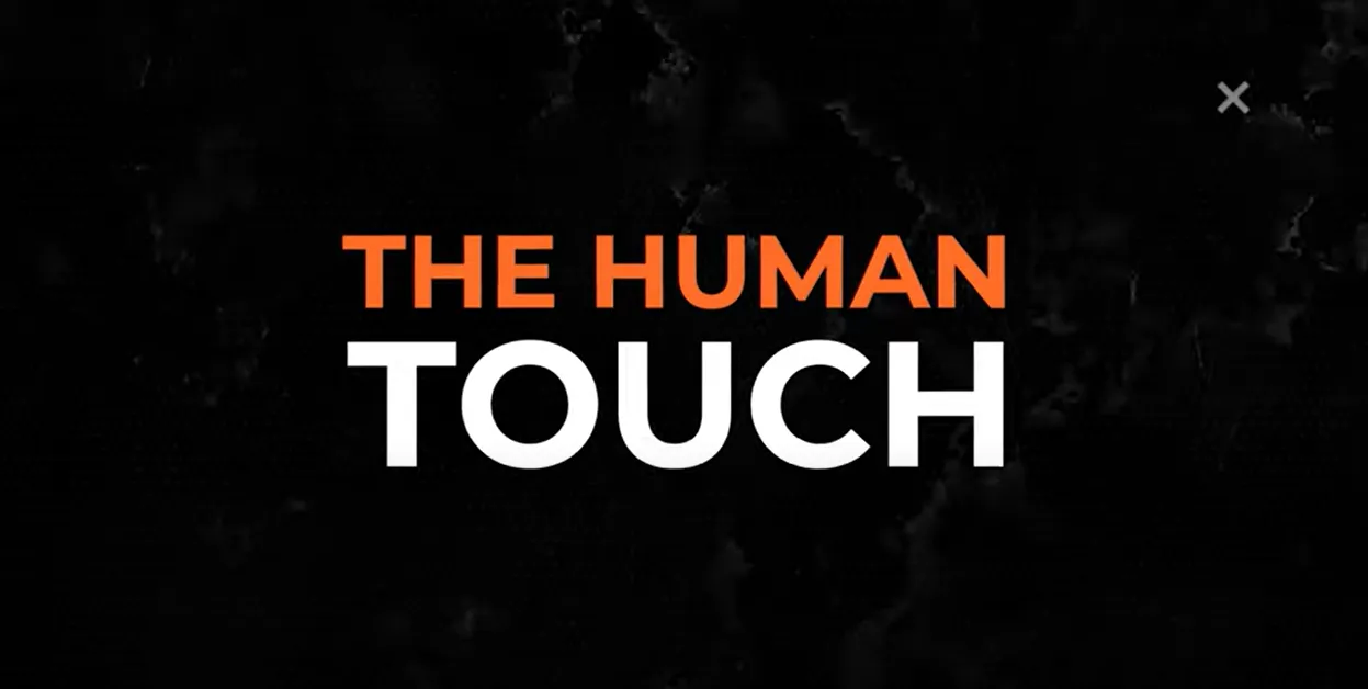 The human touch it will be always important