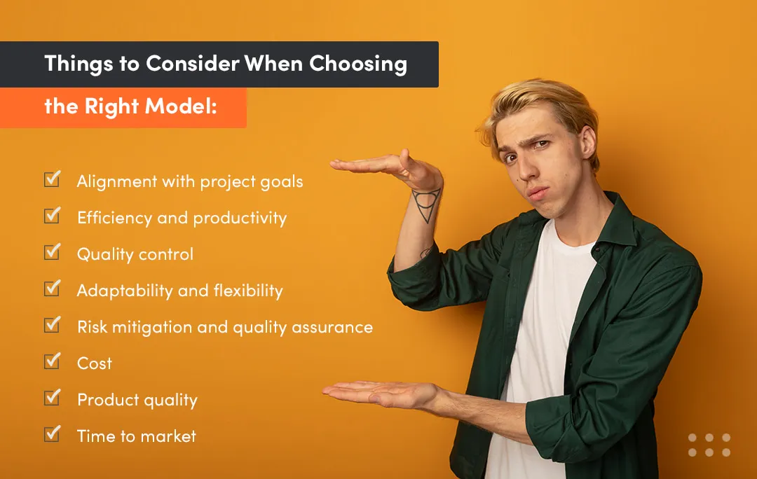 Choosing the right model impacts software development process especially in agile software development