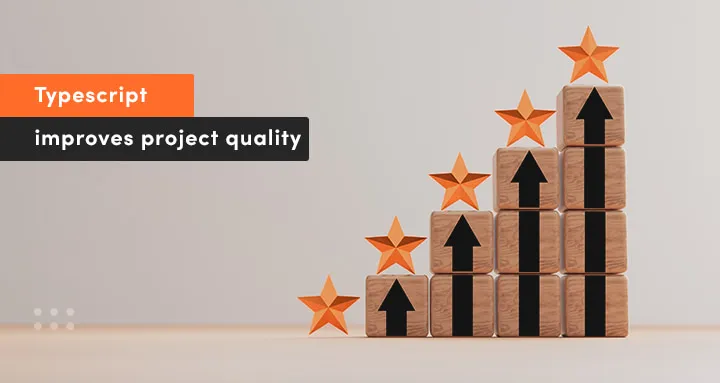 Typescript improves project quality and works great with Node backend