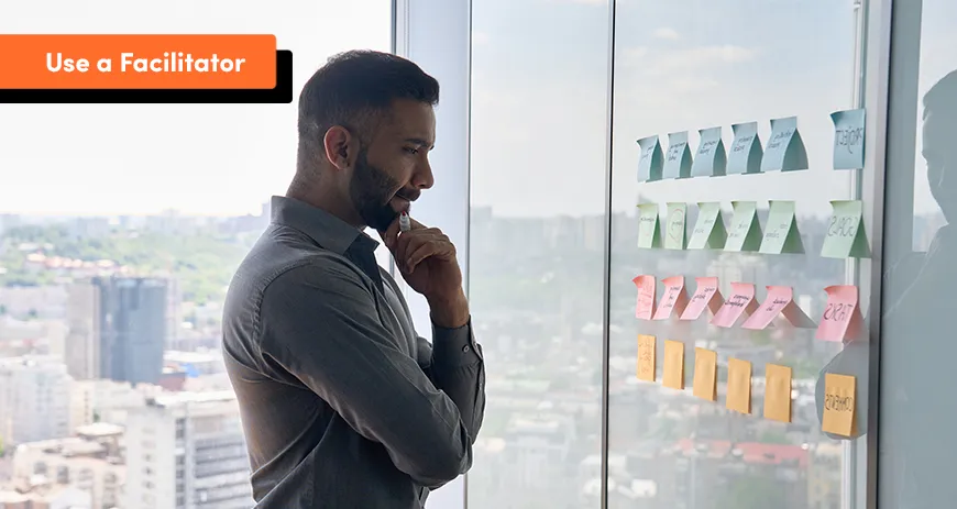 use a facilitator