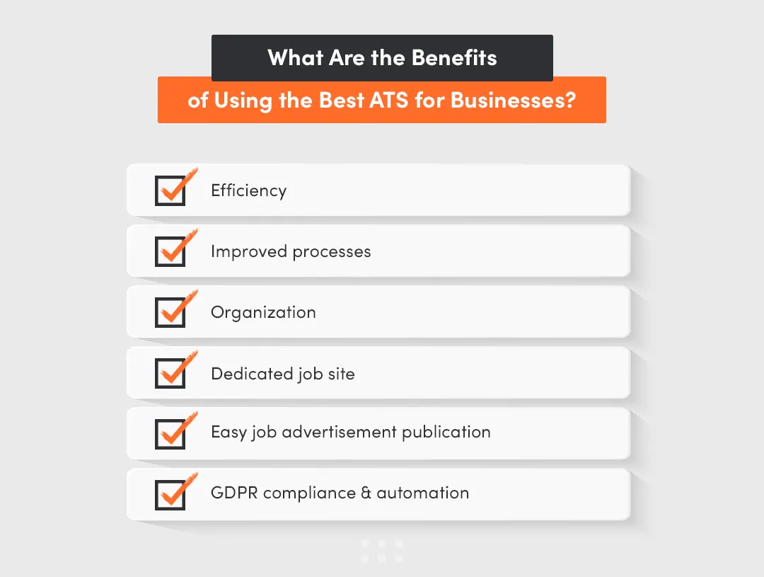 Benefits of Using the Best ATS for Businesses