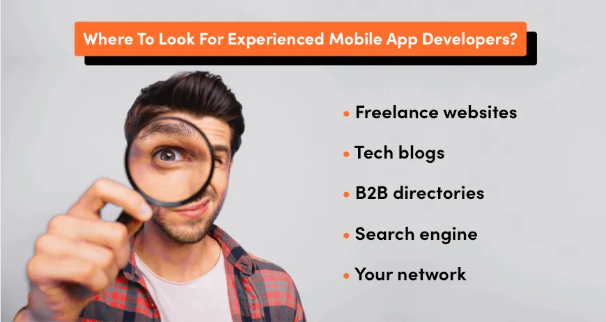 Where to look for mobile app developers