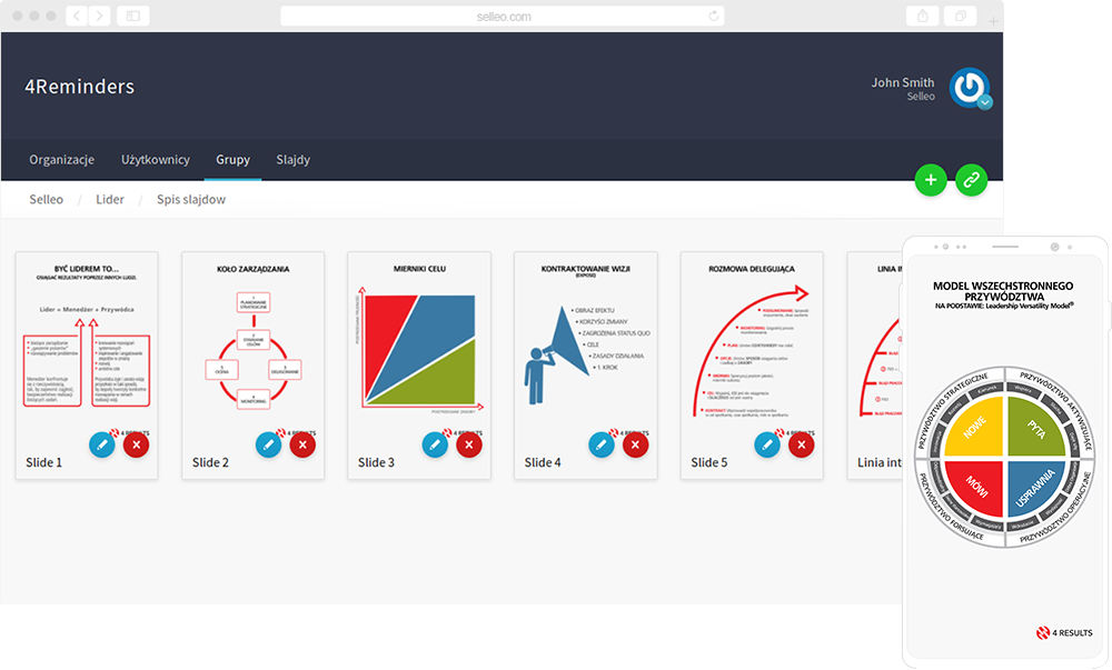 **Facilitating team management** to gain leverage in change implementation
