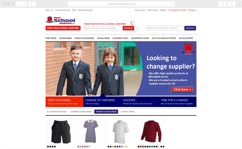 Your School Uniform - screen