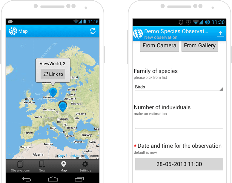 View World - screen